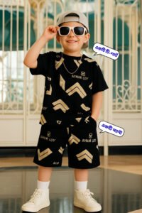 একটি টি-শার্ট একটি প্যান্ট-(B-ALL-OVER)