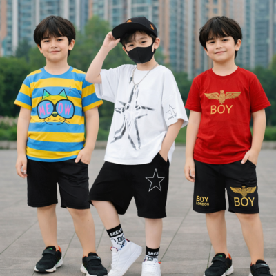 ৩টি প্রিমিয়াম টি-শার্ট এবং প্যান্ট সেট