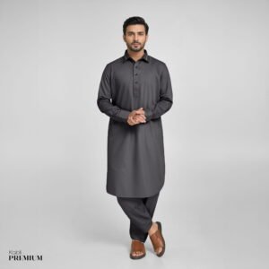 Minimalist Cotton Linen Blended Panjabi
